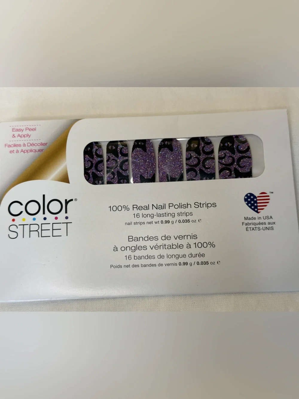 Color Street Nail Polish Strips - 5 sets included